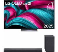 LG TV 65″ OLED evo AI C5 4K + Soundbar SC9S 3.1.3 canali, 400W Offerta Kit Esclusivo - OLED65C55.SC9 Nero