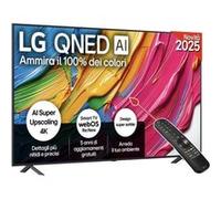 LG QNED AI 86 Pollici, Serie QNED80 2025 Smart TV 4K - 86QNED80A6A | Processore ?7 Gen8, Dynamic QNED Color, Design Super Slim, WebOS con AI, Telecomando Puntatore AI, Gaming VRR 4K@60Hz