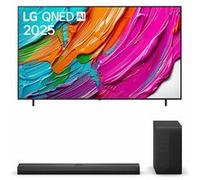 LG TV 86″ QNED AI QNED8E 4K + Soundbar S70TY I 400W su 3.1.1 canali Offerta Kit Esclusivo - 86QNED8EA6B.S70TY Nero