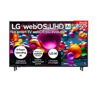 LG UHD AI 65UA75006LA TV Serie UA75 65 4K, 7 Gen8, HDR10, 20W, 3 HDMI con Game Optimizer, Smart TV WebOS 25