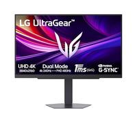 LG UltraGear 27G810A Monitor Gaming 27" UHD 4K 180Hz / FHD 360Hz, IPS 1ms (GtG), G-Sync Compatible, AMD FreeSync Premium, VRR, HDR 400, HDMI 2.1, DP, Hub USB, AUX, Stand regolabile, Nero
