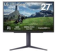 LG Ultragear 27GS85Q-B 27" LED Nano IPS QHD 180Hz G-Sync compatibile
