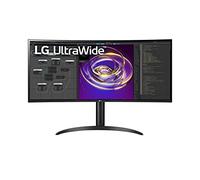 LG UltraWide 34WP85C - 34", IPS, 21:9, WQHD 3440 x 1440P, DCI-P3 95%, HDR10, Curvo, Design ergonomico, USB Type-C, AMD FreeSync, MaxxAudio, Funzioni di gioco, Nero
