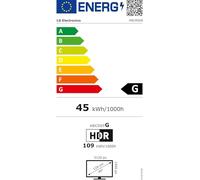 LG 49U950A-W Monitor PC 124,5 cm (49") 5120 x 1440 Pixel Dual QHD LED Nero, Bianco NEW