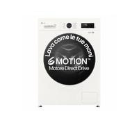 LG Lavasciuga 9/5kg Serie X1 Classe A/E 6 Motion Direct Drive, Wi-Fi, 1400 giri, Lavaggio Allergy Care Bianca - W4NX1095NWB Essence White (Glossy)