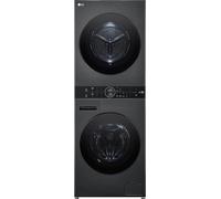 LG WashTower WT1210BBF Colonna Bucato 12/10kg AI DD, Classe A-10%/A+++, Pannello unificato