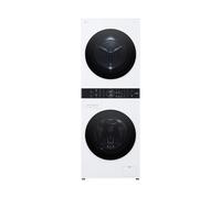 LG WashTower Colonna Bucato 12/10kg AI DD Classe A-10% / A+++ Pannello unificato, TurboWash360, Pompa di calore Bianca - WT1210WWF Bianca
