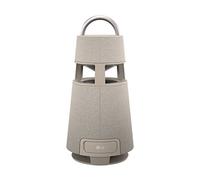 LG XBOOM - Altoparlante portatile wireless Bluetooth omnidirezionale 360˚ 360 RP4 con illuminazione d'atmosfera, batteria fino a 10 ore, interno/esterno, beige