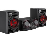 LG CK43N XBOOM, sistema audio 300 W, Bluetooth, USB, ingresso Aux, sincronizzazione TV, controllo delle feste, equalizzatore, lettore MP3, audio potente per casa e feste, nero