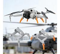 LG700 Carrello di atterraggio a ragno, compatibile solo con drone Mini 4 Pro, gambe di atterraggio pieghevoli con estensione di 30 mm e fibbia in silicone antiscivolo, supporto protettivo in plastica