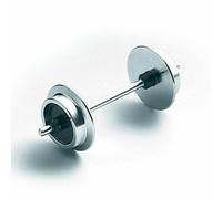 LGB 67343 Set Ruote Metalliche Piccole 2 Pezzi Ø 20mm / ¾" Tracked 48