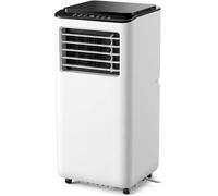LGBBTI Condizionatore d'Aria Portatile 12000 BTU con Telecomando Timer Oscillazione raffredda stanze Fino a 30 mq Kit Finestra Completo, Spina UK a 3 Pin (BS 1363) per, 11000 Btu, 11000 BTU