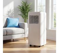 LGBBTI Condizionatore Portatile 10000 BTU Deumidificatore Ventilatore Oscillante Telecomando per Ufficio Casa Silenzioso Efficiente Dotato di Spina UK Tre Poli e Adatt, 7000 Btu, 7000 BTU