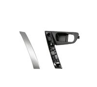 LGBGQDPDRK Maniglie Interne Portiere Auto per Nissan per Qashqai J10 80945-JE50A 80944-JE50A Maniglia per Porta Auto Base Maniglia Interna Maniglia in Argento Coperchio in ABS(Right B)