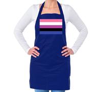 Lgbt Bandiere Genere Fluido - Unisex Adulti Grembiule - Queer Pride Non-Binary