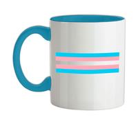 Lgbt Bandiere Transgender - Tazza IN Ceramica - Pride Gay Bi Lesbica Treni