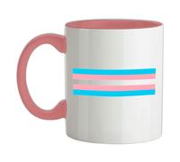 Lgbt Bandiere Transgender - Tazza IN Ceramica - Pride Gay Bi Lesbica Treni