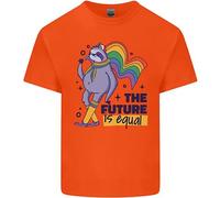 LGBT Bradipo Il Futuro È Uguale Gay Pride Maglietta Bambini