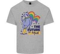 LGBT Bradipo Il Futuro È Uguale Gay Pride Maglietta Bambini