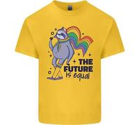 LGBT Bradipo Il Futuro È Uguale Gay Pride Maglietta Bambini