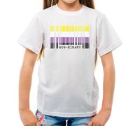 Lgbt Codice a Barre Bandiere Nonbinary - T-Shirt - Pride Gay Bi Lesbo