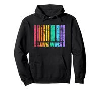 LGBT Gay Lesbian Pride Love Gay Pride Mese dell'Orgoglio Felpa con Cappuccio