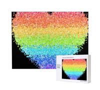 LGBT Gilter Arcobaleno Gay,Puzzle in legno da 500 pezzi, gioco di famiglia, puzzle per adulti e adolescenti, decorazioni per la casa