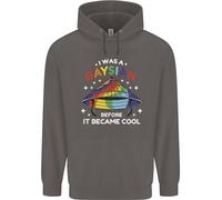 LGBT I Was A Gaysian Before It Came Cool Uomo Felpa