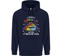 LGBT I Was A Gaysian Before It Came Cool Uomo Felpa
