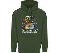 LGBT I Was A Gaysian Before It Came Cool Uomo Felpa