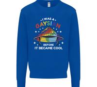 LGBT I Was A Gaysian Before It Came Cool Uomo Sweatshirt Jumper