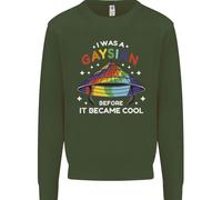 LGBT I Was A Gaysian Before It Came Cool Uomo Sweatshirt Jumper