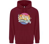 LGBT IM GAY That's Why Pride Awareness Felpa Uomo