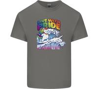LGBT Live With Pride Maglietta Per Bambini Con Unicorno Gay Pride Awareness