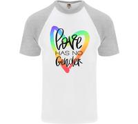LGBT Love Non Ha Genere Maglietta A Maniche Corte Da Baseball Gay Pride Day