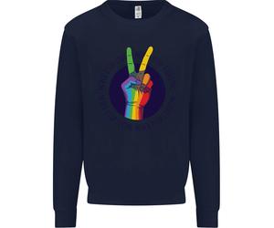 LGBT Non Smettere Mai Di Amare Combattere Felpa Per Bambini