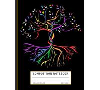 LGBT Pride Composition Notebook: Tree of Life with Rainbow Flag Design, Ally Journal for LGBTQ Supporters and Students