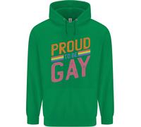 Lgbt Pride Consapevolezza Proud To Be Gay Bambini Felpa con Cappuccio