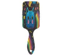 Lgbt Pride Month Cute Cats Stars 3D Spazzola districante per capelli, pettine da donna
