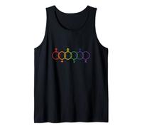 LGBT Rainbow Flag Lesbian Gay Pride Canotta