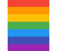 LGBT Rainbow Flag Notebook | Pride Composition Notebook | 110 Pages, 7.5 x 9.25": Colorful Lined Journal for LGBTQ+ Pride, Equality, and Self-Expression | Perfect for Students, Writers, and Allies