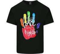 Lgbt Same Love Same Diritti Gay Pride Giorno Uomo Cotone T-Shirt