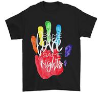 Lgbt Same Love Same Diritti Gay Pride Giorno Uomo T-Shirt 100% Cotone