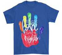 Lgbt Same Love Same Diritti Gay Pride Giorno Uomo T-Shirt 100% Cotone