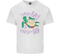 Lgbt Tartaruga Loved By God Gay Pride T-Shirt Ragazzi Ragazze