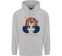 LGBT Trova La Tua Pace Gay Pride Day Uomo Felpa