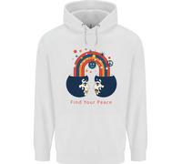 LGBT Trova La Tua Pace Gay Pride Day Uomo Felpa