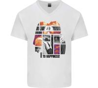 LGBT Verso La Felicità Maglietta In Cotone A V Per Uomo