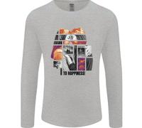 LGBT Verso La Felicità Uomo Maglietta A Maniche Lunghe