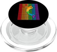 LGBT Volleyball Pride Month Volleyball Player Gay Rainbown PopSockets PopGrip per MagSafe